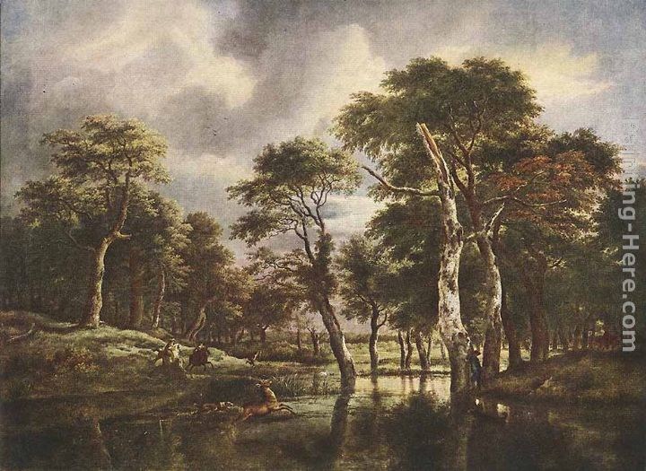 Jacob van Ruisdael The Hunt